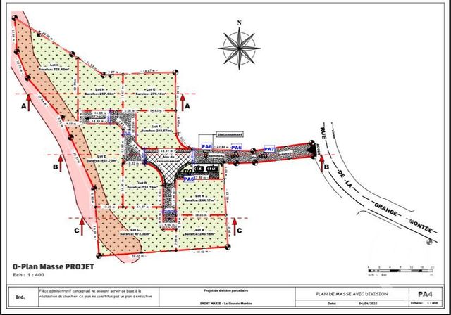 Terrain à vendre STE MARIE